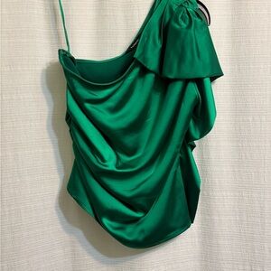 Elegant Green Women's Top